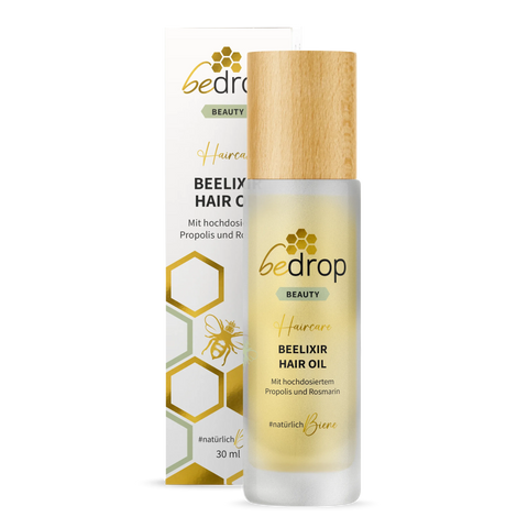 BEELIXIR HAIR OIL / Haaröl mit Manuka Honig, Propolis und Rosmarinextrakt - 30ml - VITALOVE - Naturprodukte