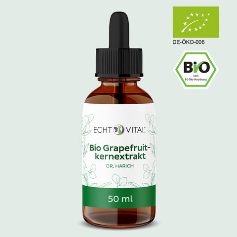 Bio Grapefruitkernextrakt - Flasche mit 50 ml