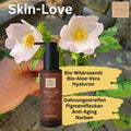 SKIN-LOVE - Wildrosen Serum mit Aloe Vera & Hyaluron Bio-Naturkosmetik 100m - VITALOVE - Naturprodukte