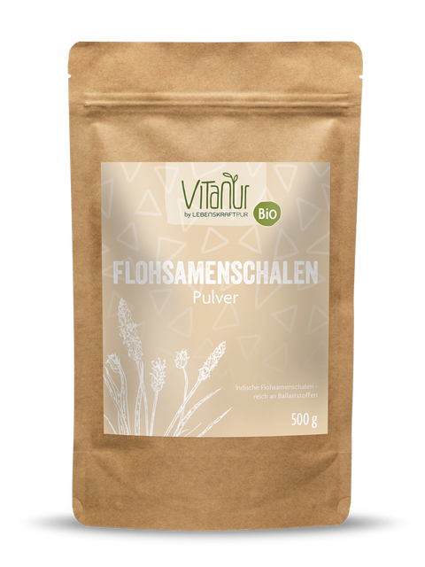 Bio Flohsamenschalen Pulver