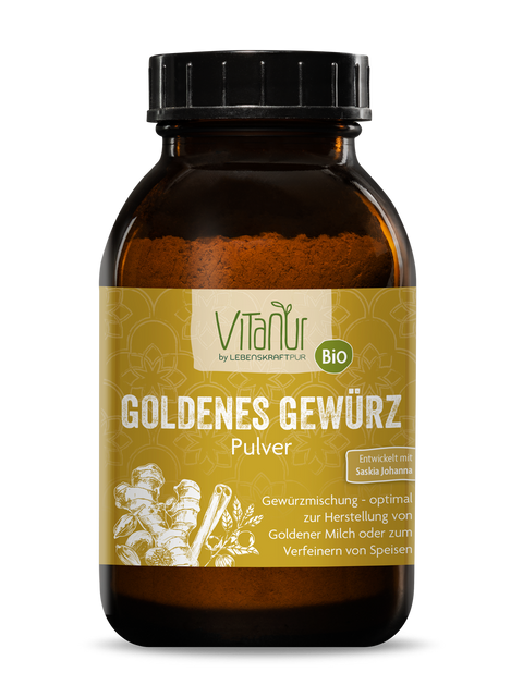 Bio Goldenes Gewürz Pulver