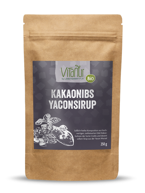 Bio Kakaonibs Yaconsirup