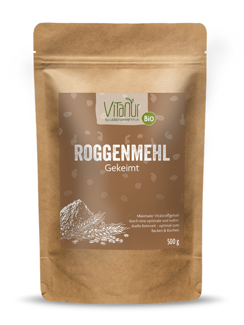 Bio Roggenmehl Gekeimt