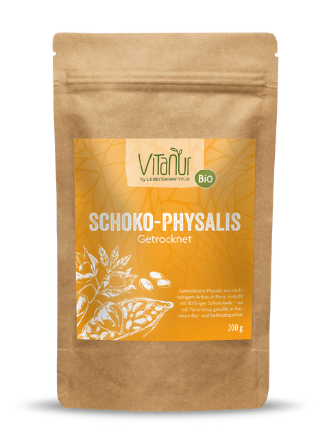 Bio Schoko-Physalis Getrocknet