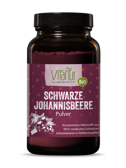 Bio Schwarze Johannisbeere Pulver