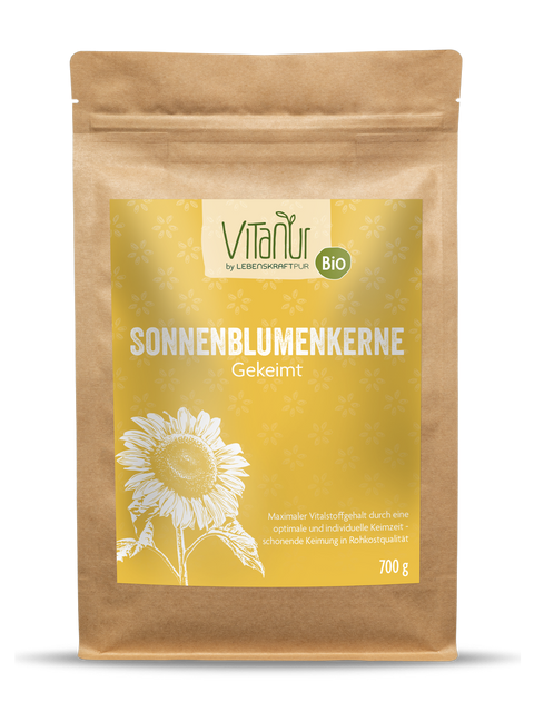 Bio Sonnenblumenkerne Gekeimt