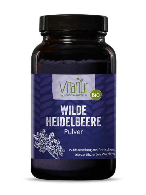 Bio Wilde Heidelbeere Pulver