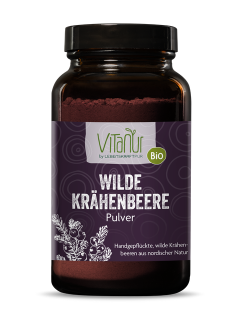 Bio Wilde Krähenbeere Pulver