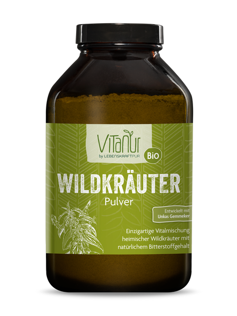 Bio Wildkräuter Pulver