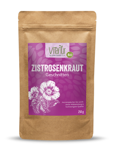 Bio Zistrosenkraut Geschnitten