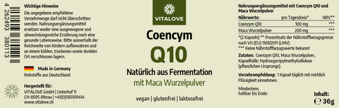 Coenzym Q10 - 300 mg - 90 Kapseln (vegan)