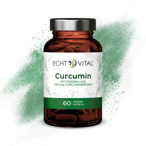 Curcumin - Glas mit 60 Kapseln