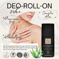 Bio Deo Roll-On Senitive 24h + Aloe - Aluminium & Alkoholfrei - 50ml - VITALOVE - Naturprodukte