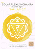 Mein SOLARPLEXUS-CHAKRA Raumduft-Spray BALANCE (gelb) - VITALOVE - Naturprodukte