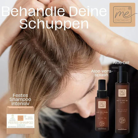 Festes Shampoo "intensive" für zu fettige & schuppige Kopfhaut 40g handgemacht! mit Brennessel & Rosmarin (vegan)