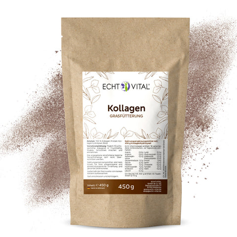 Kollagen - Beutel mit 450 g Pulver