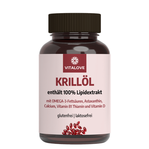 Krillöl - 100% Lipidextrakt - 100 Softgelkapseln