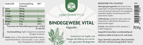 Bindegewebe Vital Kapseln