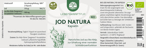 Bio Jod Natura Kapseln