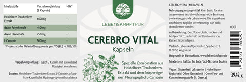 Cerebro Vital Kapseln