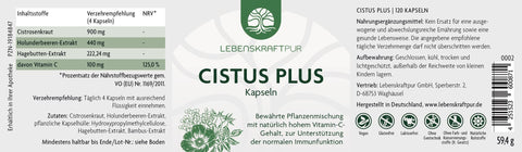 Cistus Plus Kapseln