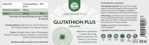 Glutathion Plus Liposomal