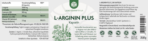 L-Arginin Plus Kapseln