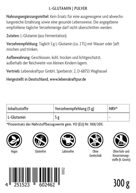 L-Glutamin Pulver