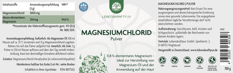 Magnesiumchlorid Pulver