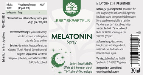 Melatonin Spray