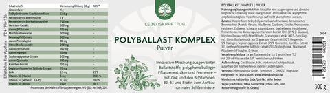 PolyBallast Komplex Pulver