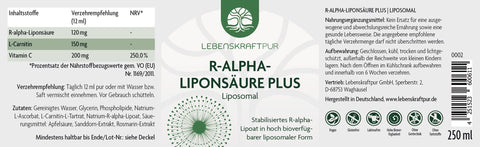 R-Alpha-Liponsäure Plus Liposomal