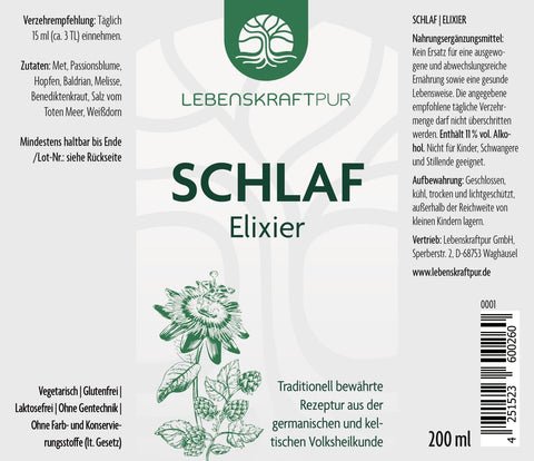 Schlaf Elixier