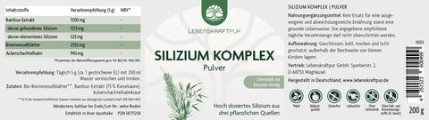 Silizium Komplex Pulver