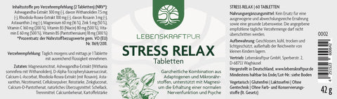 Stress Relax Tabletten