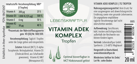 Vitamin ADEK Komplex Tropfen