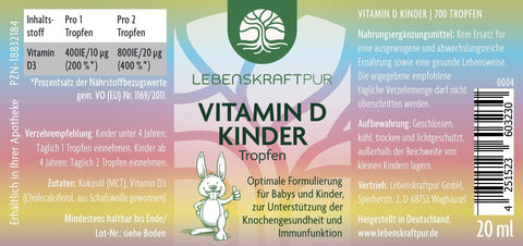 Vitamin D Kinder Tropfen