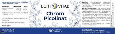 Chrom Picolinat