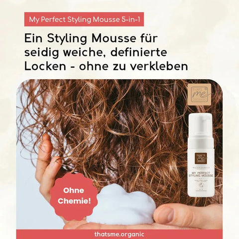 Haarschaum - My perfect Styling Mousse 5 in 1 alkoholfrei Bio-Naturkosmetik 150ml - VITALOVE - Naturprodukte