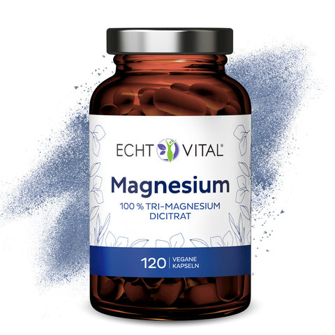 Tri-Magnesium Dicitrat - 1 Glas mit 120 Kapseln