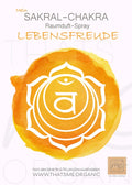 Mein SAKRAL-CHAKRA Raumduft-Spray LEBENSFREUDE (orange) - VITALOVE - Naturprodukte