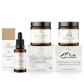 Bleib Stark-Set | Propolis Tinktur, Gelee Royal Kapseln & Manuka Honig - VITALOVE - Naturprodukte