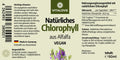 Chlorophyll Tropfen - aus Alfalfa - 66,6 mg pro Tagesdosis - 50ml - VITALOVE - Naturprodukte