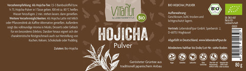 Bio Hojicha Pulver