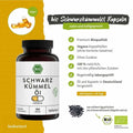 Bio Schwarzkümmelöl Kapseln - VITALOVE - Naturprodukte