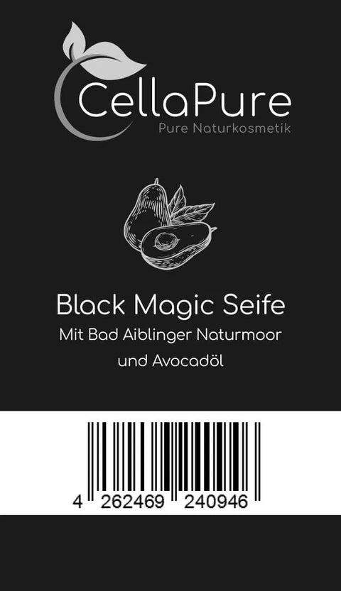 CellaPure Black Magic Seife - VITALOVE - Naturprodukte