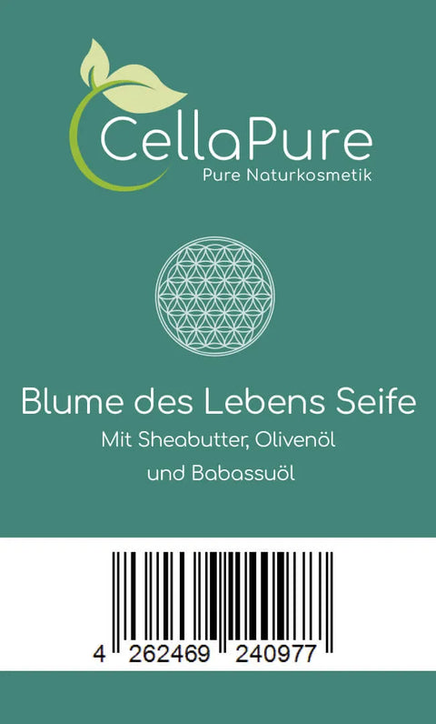 CellaPure Blume des Lebens Seife - VITALOVE - Naturprodukte