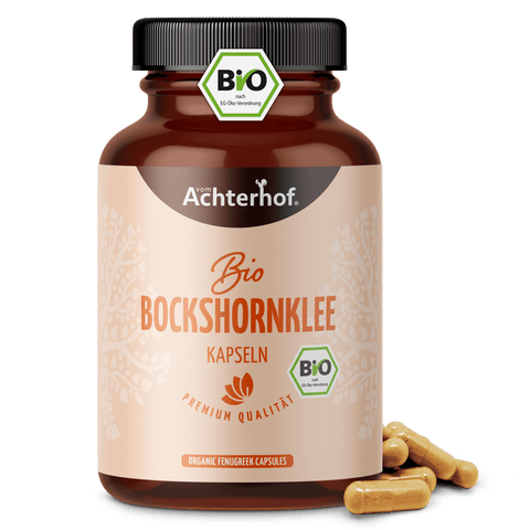 Bockshornklee Kapseln Bio (160 Kapseln) - VITALOVE - Naturprodukte