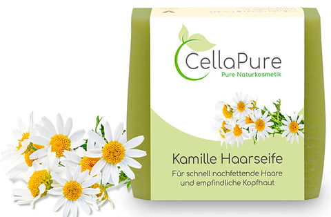 CellaPure Kamille Haarseife - VITALOVE - Naturprodukte