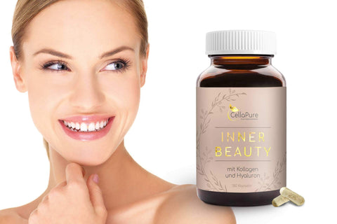 CellaPure Inner Beauty mit Kollagen und Hyaluron 180 Kapseln